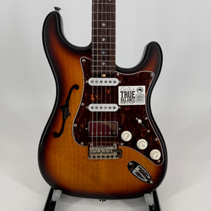 Cole Clark Hollow Baby HSS Sunburst