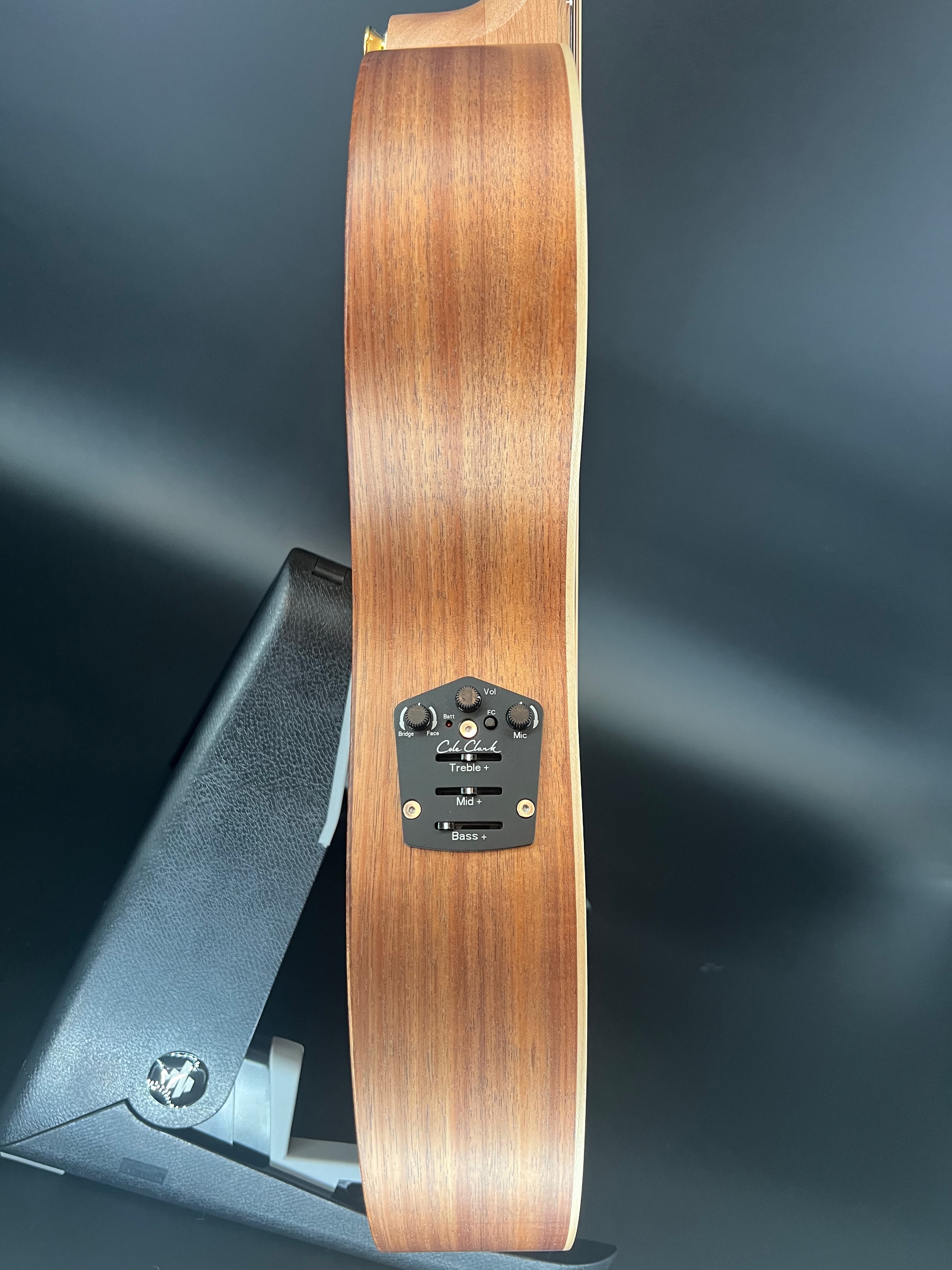 Cole Clark True Hybrid TL2EC-BLBL-HSS Thinline All Blackwood Humbucker ...