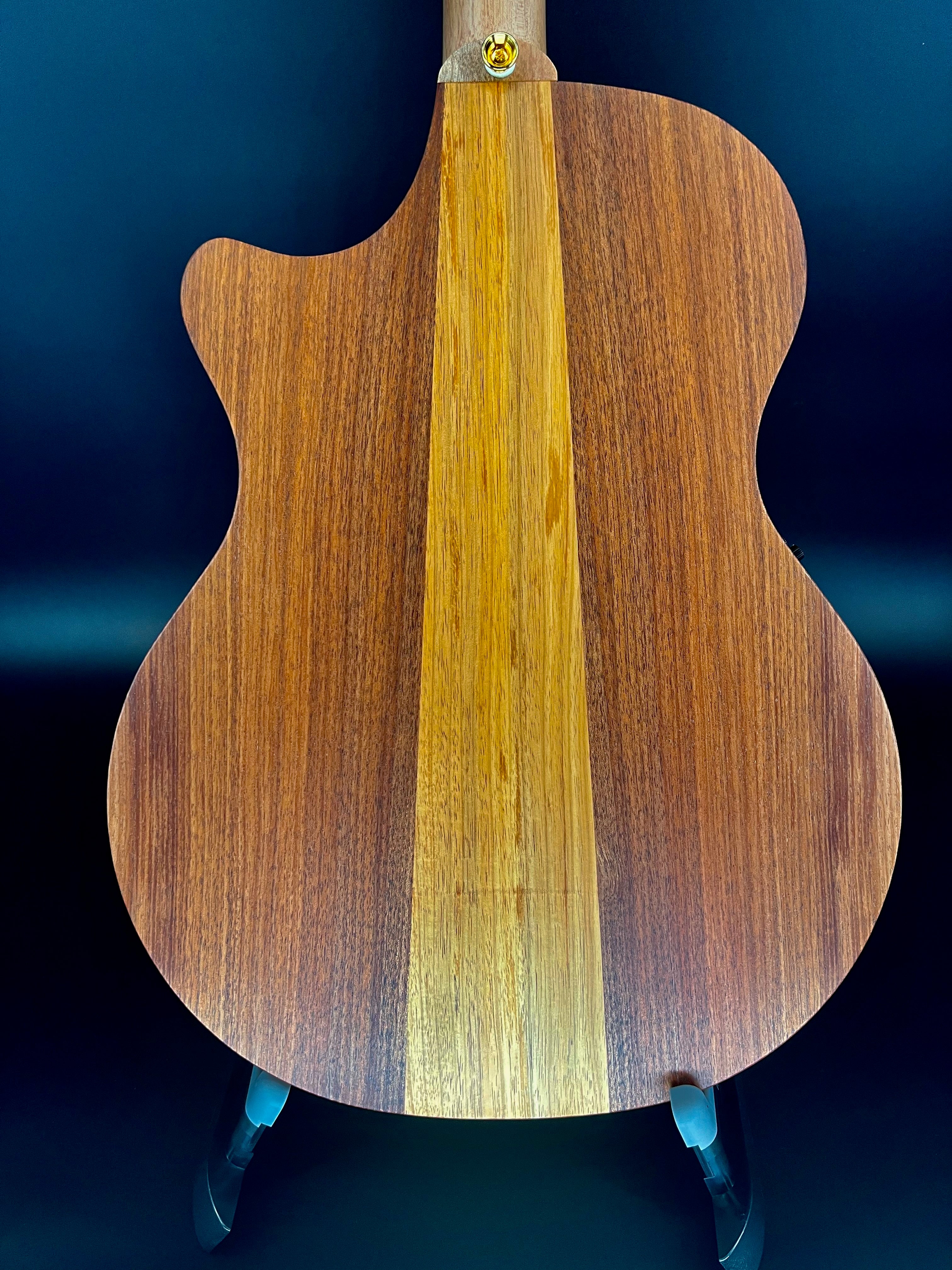 Cole Clark True Hybrid TL2EC-BLBL-HSS Thinline All Blackwood Humbucker, Single, Single