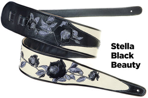 Jodi Head Guitar Strap Stella Black Beauty