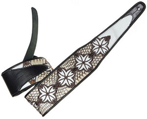 Jodi Head Guitar Strap Sandy Python