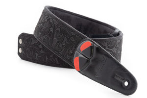 RightOn Guitar Strap Sandokan 60 Black